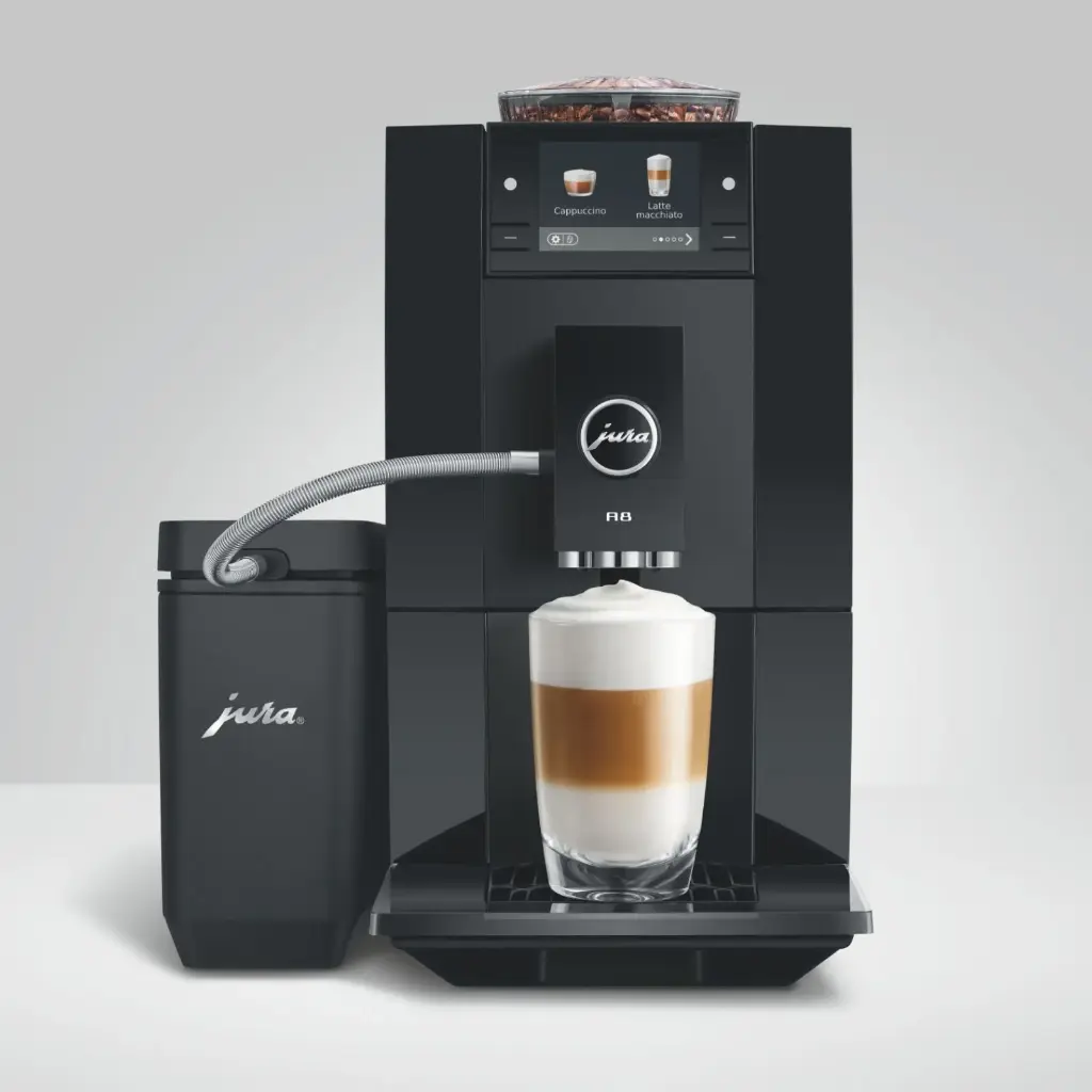 Jura-A8-Piano-Black-EA-15736-front-cooler.webp