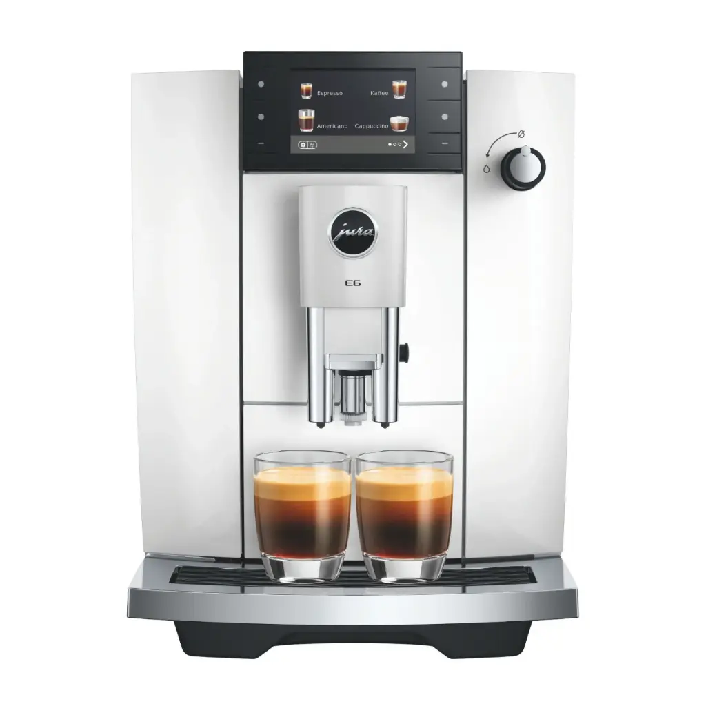 Jura E6 Piano White (ED)