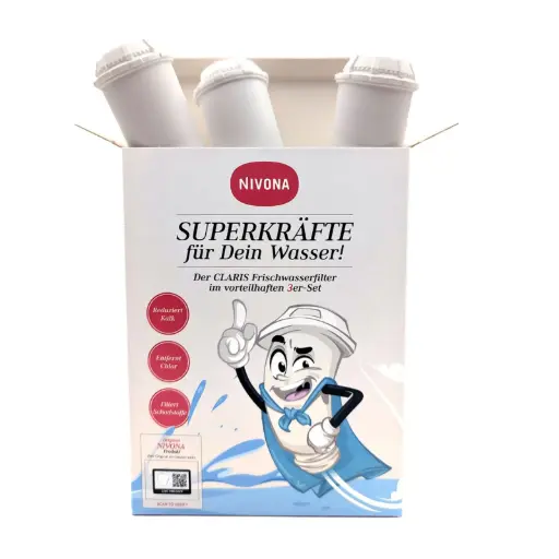 [390700103] Nivona Claris Filterpatrone 3er Pack